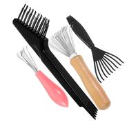 NIYANGLE 1 Set Strumenti Per Pettini Rimuovi E Residui Strumenti Per Acconciature Per Pettine Utensile Per Manutenzione Facile Usare Design Elegante Per Dei 4 Pezzi