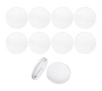 NIYANGLE 10 Pezzi Lenti Vr Biconvesse in Acrilico 37mm Diametro Alta Trasmissione Luminosa e Funzione Anti-nausea per Occhiali Realtà Virtuale Accessori
