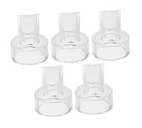 NIYANGLE 10 Pezzi Valvola a Becco D'anatra Valvole Per Tiralatte a Becco D'anatra Ventosa in Silicone Parti Della Pompa Seno Bambino Gel Di Silice Valvola Di Drenaggio Elettrico