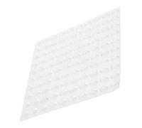 NIYANGLE 100 Pezzi Di Adesivi Anticollisione Adesivi Trasparenti Per Porte Di Armadi Adesivi Per Non Vedenti Adesivi Trasparenti Per Cassetti Adesivi In Gel Di Silice Bianco