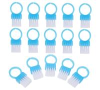 NIYANGLE 100pezzi Spazzola Per Unghie Professionale in Plastica Strumento Di Pulizia Per Manicure Spazzola Per Rimuovere Lo Sporco Sotto Le Unghie Portatile e Durevole Per Donne e Uomini