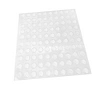 NIYANGLE 100pezzi Supporti Bassi Trasparenti Per Mobili Paracolpi Per Mobili e Piccoli Cuscinetti Antiurto Per Tende Basse e Superfici Variate