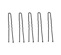 NIYANGLE 100pezzi U-shaped Hair Bobby for Women Non- Updo Hair Clips Wedding Metal Design