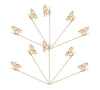 NIYANGLE 10pezzi Forcine Farfalla per Capelli Bastoncini per Chignon Cinesi Accessori Decorativi per Capelli Forcina Asiatica per Eventi Formali Facile da Usare e Comodo