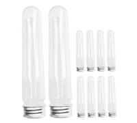 NIYANGLE 10pezzi Lacci Per Scarpe Organizer Tubi Trasparenti Con Coperchi Contenitore Portatile Per Lacci Da Viaggio Dispenser Per Elastici Per Uso Domestico e Sportivo