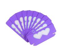 NIYANGLE 10pezzi Scatola Portascarpe Carta Per Ciglia Finte Organizer Eyelash Con Finestra Trasparente Per Facile Visione Pratica e Leggera Per Donne e Ragazze