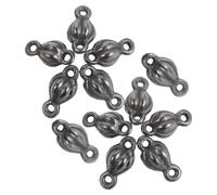 NIYANGLE 12 Campanelli a Vento in Ghisa Rustica per Fai da Te, Ciondoli Decorativi Personalizzabili per Carillon a Vento da Esterno, Campanelle Artigianali Resistenti alle