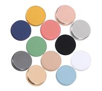 NIYANGLE 12 Pezzi Spille Magnetiche per Sciarpe e Scialli Calamita Sicura che Non Danneggia Tessuto, Design Semplice per Occasioni Formali e Casual