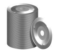 NIYANGLE 120 Accessori per Percussione in Ferro Inossidabile Argento, Anelli per Piatti Tamburello Stabili Compatibili Vari Modelli di Batteria