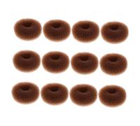 NIYANGLE 12pezzi Ciondoli per Capelli Piccoli Anelli per Chignon Strumenti per Creare Chignon Calzini per Capelli Accessori per Bambine e Ragazzo Ragazza Ragazza per Scuola di Danza