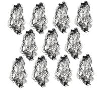 NIYANGLE 15 Pezzi Miniature Transparent Elastic Hair Nets For Dolls Travel Friendly Ballet Hair Accessories For Diy Wig Styling And Secure Bun Organization