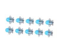 NIYANGLE 15 pezzi Temperamatite per Temperino Portatile Singolo Foro in Plastica con Lama in Acciaio Affilacoltelli Creativo Forma di Aereo per Scuola e Casa Colore Casuale Colore Casuale