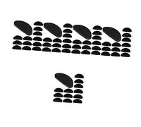 NIYANGLE 150 Pz Naselli Per Occhiali in Silicone Naso Di Dell'occhio Senza Pastiglie Cera Nerd Naso a Ponte a Sella Piccolo Nasello Per Occhiali Gel Di Silice Antiscivolo Forniture