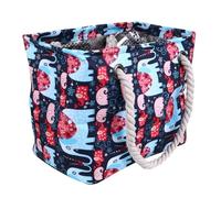 NIYANGLE 1pezzi Borsa da Bagno Pieghevole Grande Capacità Cestino Doccia Portatile Multiuso per Viaggio e Fitness con Scolapasta Integrato Adatta per Shampoo e Accessori Bagno