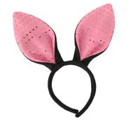 NIYANGLE 1pezzi Cerchietto Orecchie Di Coniglio Per Ragazzo Ragazza Cerchietto Per Pasquale Accessorio Per Realizzato in Materiale Di Sicuro e Durevole Per Feste Di Natale Pasqua Concerti e