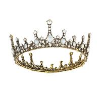 NIYANGLE 1pezzi Corona Da Sposa Delicata Decorativa e Chic Per Compleanni Feste Di Matrimonio Look Moda e Bellezza Accessorio Per Occasioni Speciali