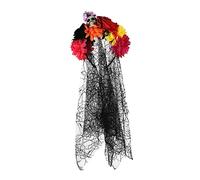 NIYANGLE 1pezzi Fascia Per Cosplay Per Halloween Copricapo Rosa Simulata Per Spettacolo e Fotografia Design Unico e Facile Indossare