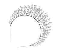 NIYANGLE 1pezzi Nuziale in Copricapo Da Sposa Fascia Per Decorativa Accessorio Per Da Sposa Per Matrimonio e Fidanzamento
