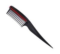 NIYANGLE 1pezzi Pettine per Tintura dei Capelli Pettine Coda per Styling dei Capelli Strumento da Salone Rullo Staccabile e Denti Rotondi