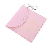 NIYANGLE 1pezzi Porta Pu Sacchetto Per Mascherine Monouso Clip Porta Maschera Portatile Organizer Per Copertura Facciale Per Uso Quotidiano e Viaggi