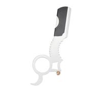 NIYANGLE 1pezzi Rasoio Manuale per Uomo Rasoio Vintage per Barba e Sopracciglia Comodo e Sicuro da Usare Strumento per Rasatura senza Danneggiare per Cambiare Look