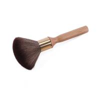 NIYANGLE 1pezzi Spazzola Per Barba Rotta in Nylon Vintage Spazzola Da Barbiere Per Rimuovere La Barba Manico Portatile Dimensioni Compatte Materiale Delicato Sulla Resistente Per Uso Person