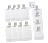 NIYANGLE 1set Bottiglie Da Viaggio Riutilizzabili e Impermeabili Contenitori Per Lozioni Shampoo e Gel Kit Pratico Per Viaggi e Trasferte Con Etichette Adesive