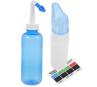 NIYANGLE 1set Lavaggio Nasale Portatile Con Bottiglia Per Pulizia Nasale e Termometro Strumento Professionale e Manutenzione Quotidiana