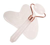 NIYANGLE 1set Massaggio Con Naturale Strumenti Di Rimozione Della e Massaggio Per Viso Per Rilassare e Rinfrescare La Casa Confezione Da Cuore e Testa