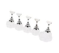 NIYANGLE 1set Stand Per Unghie Per e Visualizzazione Nail Art Per Unghie Per Tecniche Manicure e Decorazioni