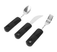 NIYANGLE 1set Utensili Anti- Inossidabile Per Anziani e Disabili Adattativi Per La Riabilitazione e Alimentare