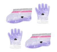 NIYANGLE 2 Paia Copertura Cera per Lavanda per Trattamenti Riutilizzabile e Facile Usare per con Paraffina Della