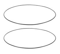 NIYANGLE 2 Pezzi Accessori per Slow Cooker Cinghie Elastiche in Nbr Nero per Coperchio Chiusura Sicura in Cucina