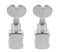 NIYANGLE 2 Pezzi Clip in Metallo per Ago da Cucito Resistente Morsetti Professionali per Macchine da Cucire Domestiche Adatti Tessuti Misti e Lavori di Quilting