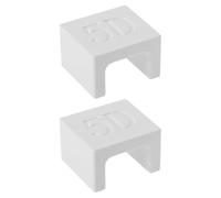 NIYANGLE 2 pezzi di strumento magnetico per nail art 5D - Magnete per unghie a forma di occhio di gatto per uno smalto in gel mozzafiato - Magneti per manicure multi-angolo per uso fai da te o