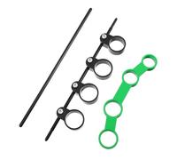 NIYANGLE 2 pezzi Espansori per Dita Strumenti Musicali Trainer per Estensione Dita Regolabile e Fisso Accessori per Chitarra Ukulele Pianoforte Rinforzo e Flessibilità Manuale