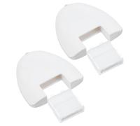 NIYANGLE 2 Pezzi Gessetti Rotella per Tessuti con Design Senza Cuciture Pennarello per Tessuti Ergonomico per Cucito Marcatura Precisa per Sartoria Quilt e Progetti Creativi Colore Bianco