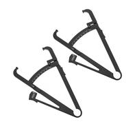 NIYANGLE 2 Pezzi Misuratore Per Grasso Corporeo Nastro Misuratore Di Spessore Del Grasso Corporeo Strumento in Materiali Plastici Resistenti Design Semplice Leggero e Compatto