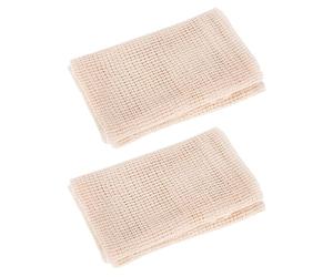 NIYANGLE 2 Pezzi Panno per Vapore Quadrato in Cotone Riutilizzabile Resistente Strappo per Gnocchi e Dim Sum in Cottura a Vapore