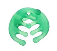 NIYANGLE 2 Pezzi Pettine da Massaggio in Resina per Capelluto Verde, Massaggiatore Manuale per Chioma Funzione di Sollievo Dalla Fatica e Miglioramento della Bellezza, per Casa e Viaggio