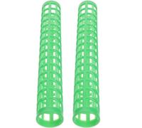 NIYANGLE 2 Pezzi Supporto per Piante Rampicanti a Colonna Plastica Verde | Giardinaggio, Sostiene la Crescita e Limita L’espansione delle Viti, per Bardane e Cetrioli