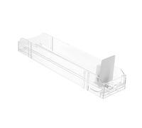 NIYANGLE 2 Pz Alzate Per Display in Acrilico Visualizzazione Chiara Espositore Per Scaffale Espositivo Per Libri Cavalletto Per Auto Opuscolo Macchina Uomo Spacciatore Di