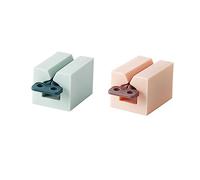 NIYANGLE 2 Pz spremi dentifricio supporto a rulli per tubi di vernice spacciatore di dentifricio erogatore spremiagrumi spremitubi Manuale estrusore porta dentifricio bambino