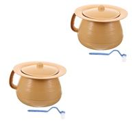NIYANGLE 2 Set Orinatoio Portatile Orinale Vasino Orinatoio Maschile Campeggio Orinatoi Per Il Bagno Degli Uomini Orinatoio Di Emergenza Orinatoio Riutilizzabile Per Uomo Plastica