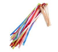 NIYANGLE 20 pezzi Bacchette Sposa Colorate con Nastrini e Campanellini Decorazioni Feste Nuziali Gadget Matrimonio Invitati per Cerimonie e Ricevimenti Bastoncini Magici per Colore Casuale