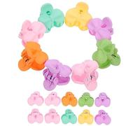 NIYANGLE 20 Pezzi Fermagli per Mini Colorati per Clip per Stile Chignon Design e Facile Indossare Accessori Pratici per Acconciature