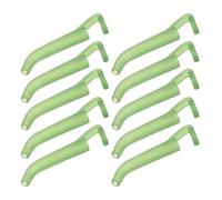 NIYANGLE 20 Pezzi Tubo in Silicone per Gancio da Pesca di Grossa Taglia | Accessorio per Montatura Esterna, Silicone, Angolo di Aggancio Sicuro, per Amo e Canna