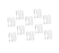 NIYANGLE 20 Set Spazzola Per Dito Lettino Per Dita Giocattolo Per La Del Bambino Dito Massaggiatore Orale Spazzolini Da Denti Per Bambini Spazzolino Da Denti Per Bambini Gel Di