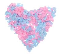 NIYANGLE 200 Pezzi Coriandoli Impronta Piede Non Tessuto Rosa e Blu, Decorazioni Riutilizzabili per Shower e Festa Rivelazione Genere, Accessori Compleanno