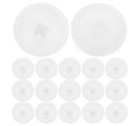 NIYANGLE 200 Pezzi Tappi a Vite in Plastica Bianca da 12 MM Coprivite per Mobili Testa a Croce Copritappi Decorativi per Armadi e Tavoli Accessori Fai da Te per Protezione e Finitura